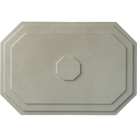Ekena Millwork Felix Ceiling Medallion, Hand-Painted Flash Copper, 25 1/4"W x 17 1/4"H x 1 3/4"P CM25FEFCS